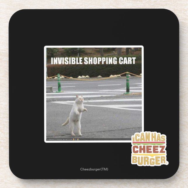 INVISIBLE SHOPPING CART COASTER (Front)