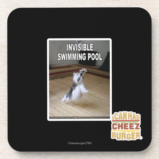 Invisible Swimming Pool Coaster (Front)