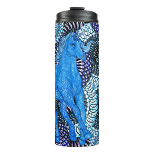 Invisible Unicorn Thermal Tumbler