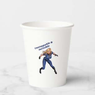 Invisible Woman Paper Cups