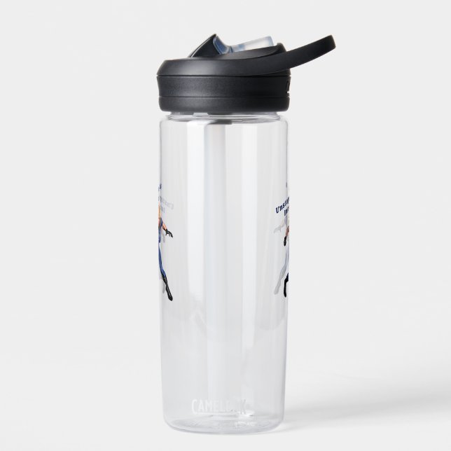 Invisible Woman Water Bottle (Left)