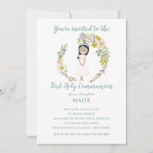Invitación de Comunión MAITE Invitation