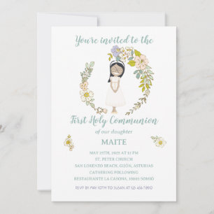 Invitación de Comunión MAITE Invitation