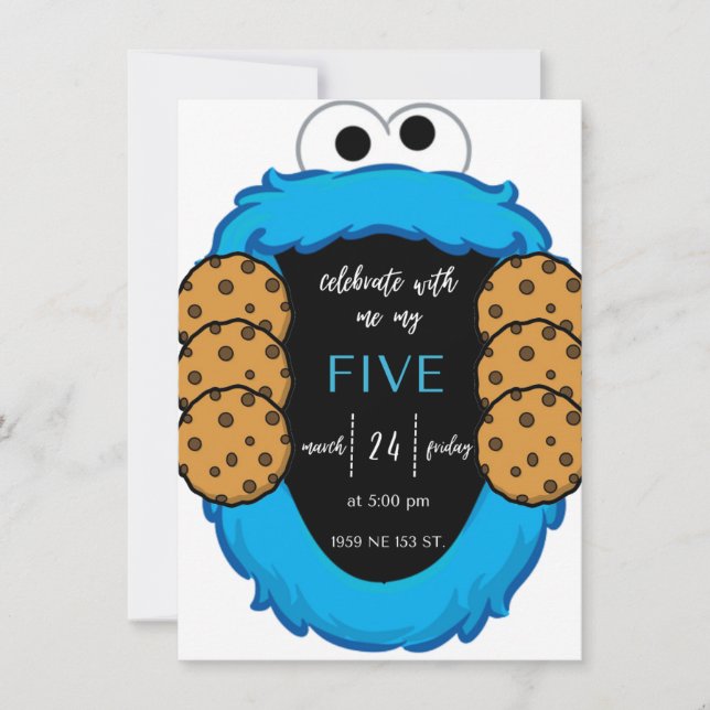 Invitación de cumpleaños  invitation (Front)