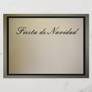 Invitación - Fiesta de Navidad Invitation