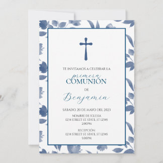 INVITACION PRIMERA COMUNION O EVENTO RELIGIOSO INVITATION