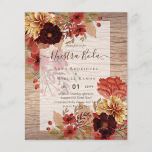 Invitaciones de Boda, Spanish Wedding Budget Fall