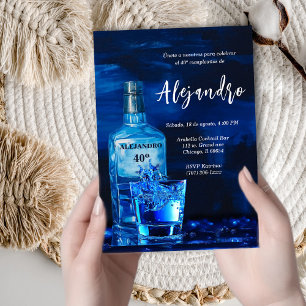 Invitaciones Personalizadas Modernas Para Hombre Invitation