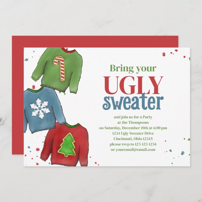 Invitation (Front/Back)