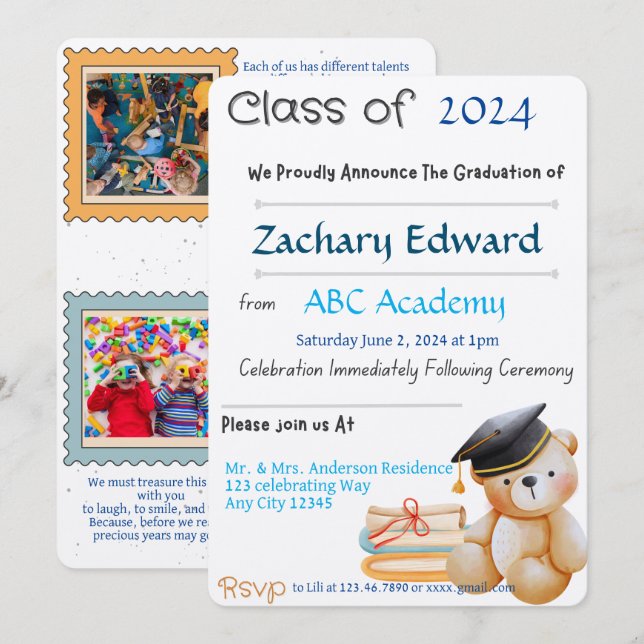 Invitation (Front/Back)