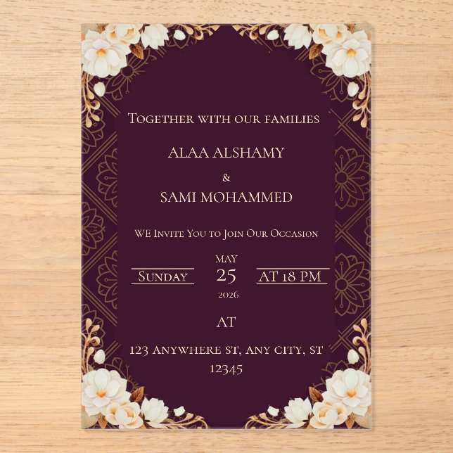 invitation (Front)