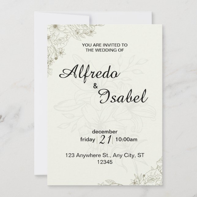 invitation (Front)
