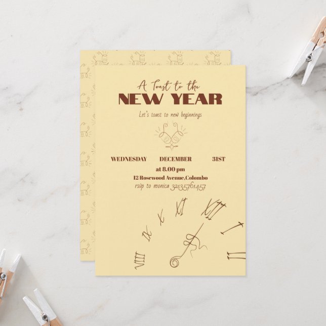 Invitation (Front/Back In Situ)