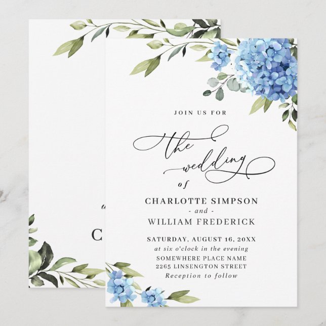 Invitation (Front/Back)