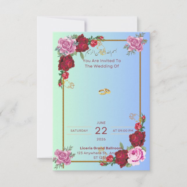 Invitation (Front)
