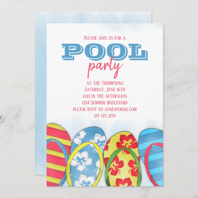 Invitation (Front/Back)