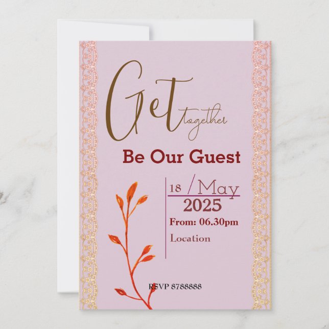Invitation (Front)