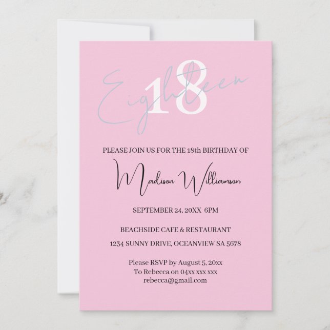 Invitation (Front)