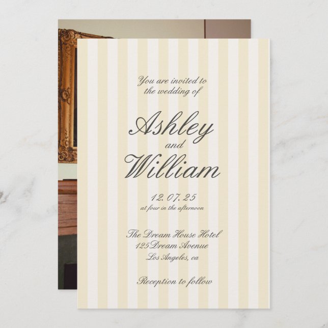 Invitation (Front/Back)