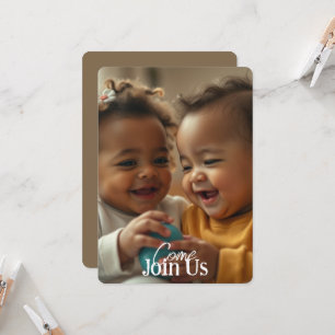 Invitation Add Photo and Text