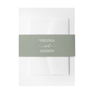 Invitation Belly Band