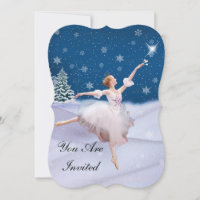 Invitation, Birthday Party, Ballerina
