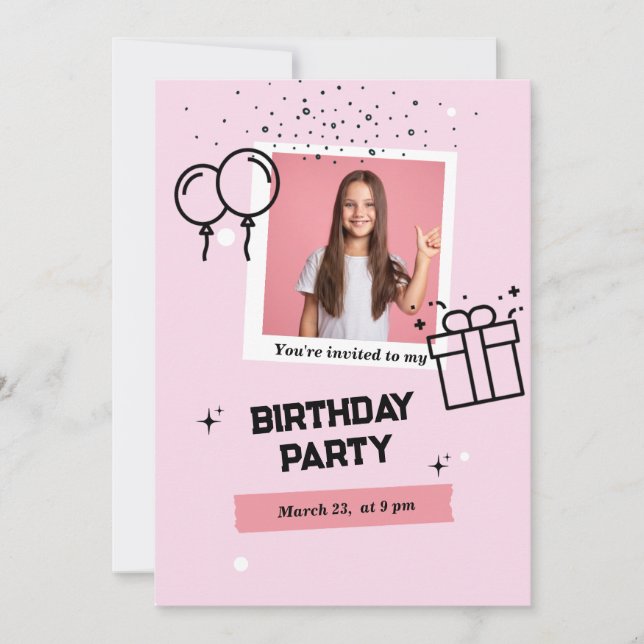 Invitation card  (Front)