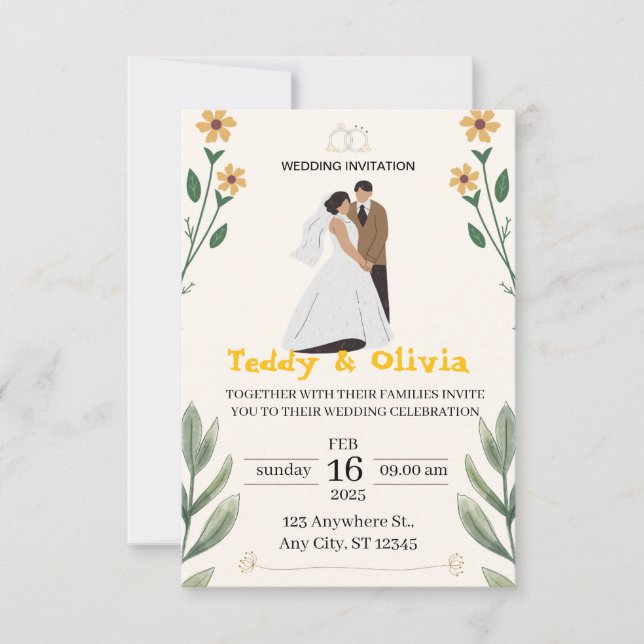 invitation card (Front)