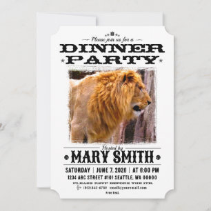 Invitation Card_Western Style (Lion)
