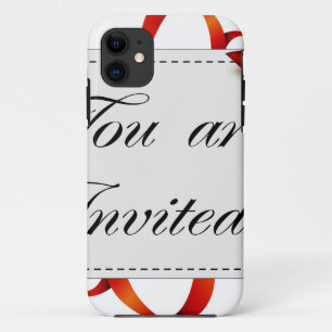Invitation card >> You Are Invited iPhone 11 Case