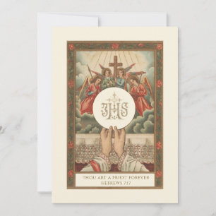 Invitation Catholic Priest Ordination Anniversary