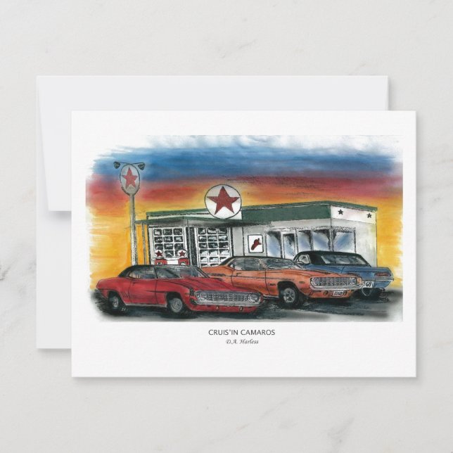 Invitation - Cruis'in Camaros (Front)