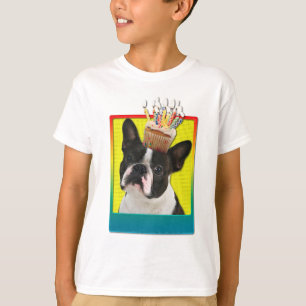 Invitation Cupcake - Boston Terrier T-Shirt