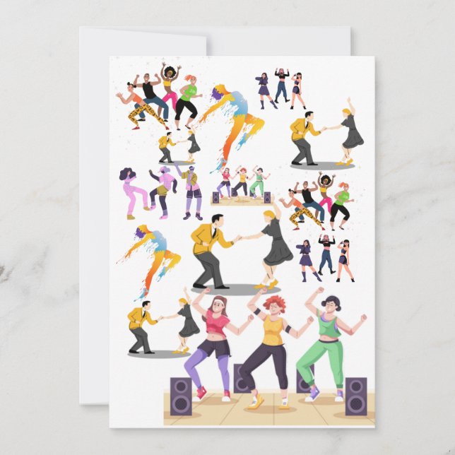 Invitation Dance Announcements (Front)