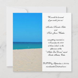 Invitation Destination wedding