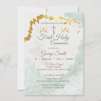 Invitation First Boy Communion