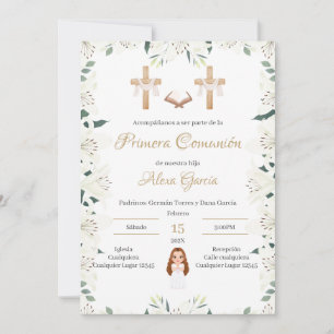 Invitation First Girl Communion
