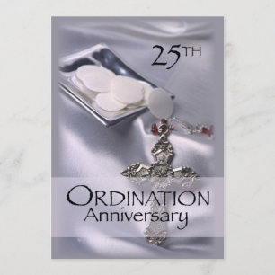 Invitation for 25th Ordination Anniversary