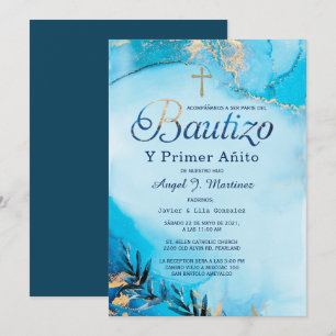 Invitation for Birthday and Baptism