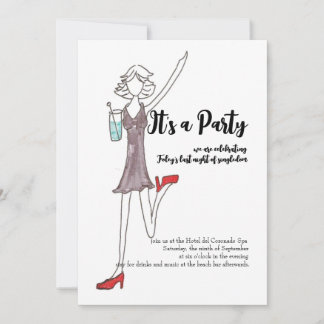 Invitation for girls night out