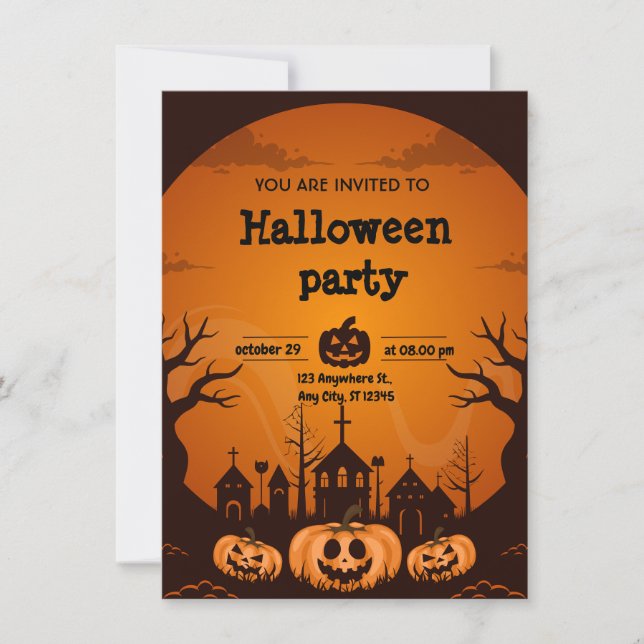invitation for Halloween 2024 (Front)