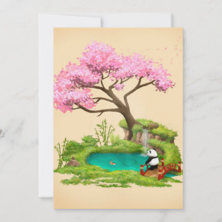 Invitation For Party | Panda Lover | Bear Panda