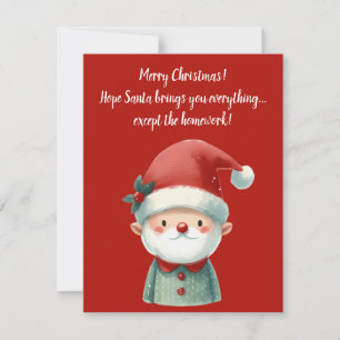 Invitation  Fun Christmas Greeting Card