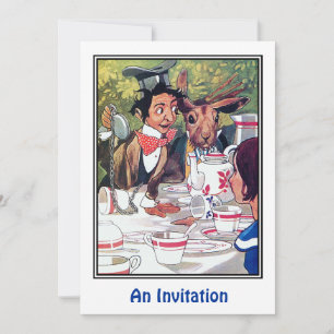 Invitation: Mad Hatter's Tea Party Invitation