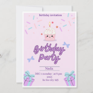 Invitation Magical Birthday Party