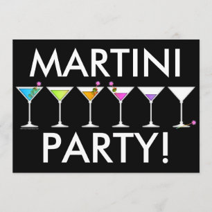 Invitation - Martinis Going, Going, GONE