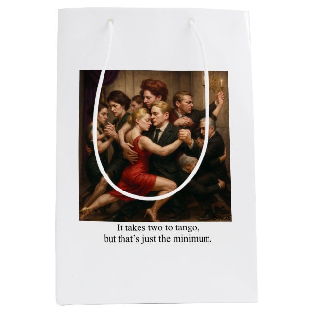 Invitation Medium Gift Bag (Front)