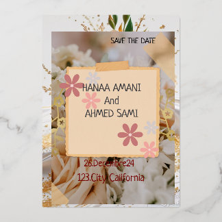 Invitation of Dazzling Wedding