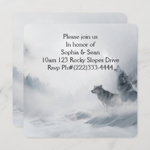 Invitation Party Mist Fog Wolf Destiny Destiny'S