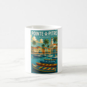 Invitation Pointe-à-Pitre - Vintage map Guadelou Coffee Mug